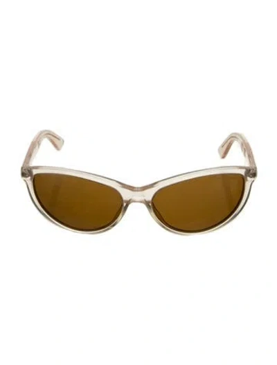 Pre-owned Ralph Lauren Cat-eye Tinted Sunglasses In Clear