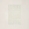 Ralph Lauren Celeste Stripe Patch Rug In Sky In Blue
