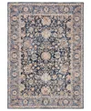 Ralph Lauren Celia Lrl1335n 7'9" X 10' Area Rug In Navy