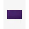 Polo Ralph Lauren Chalet Purple Chalet Logo-embroidered Cotton Bath Mat 55cm X 90cm In Chalet Purple