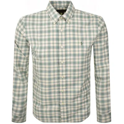 Ralph Lauren Check Long Sleeve Shirt Green