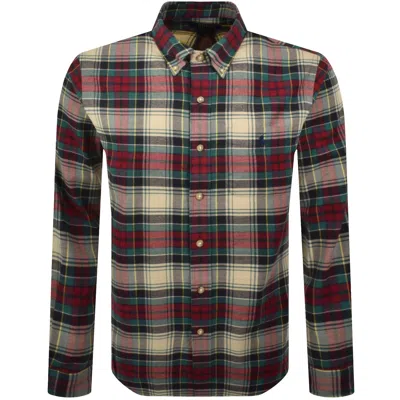 Ralph Lauren Check Long Sleeve Shirt Navy In Multi