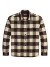 Ralph Lauren Check-pattern Wool Shirt In Brown