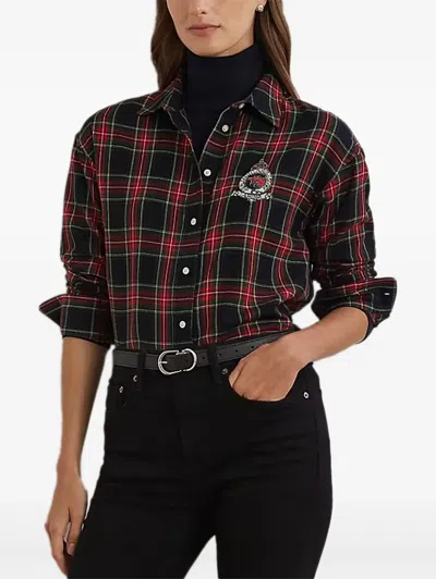Ralph Lauren Check-print Shirt In Multi