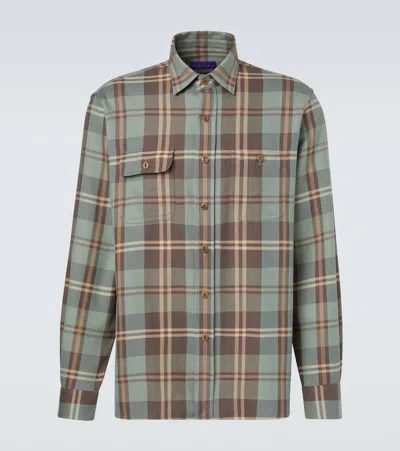 Ralph Lauren Checked Cotton Shirt In Multi