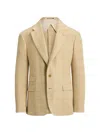 Ralph Lauren Check-pattern Single-breasted Blazer In Neutral