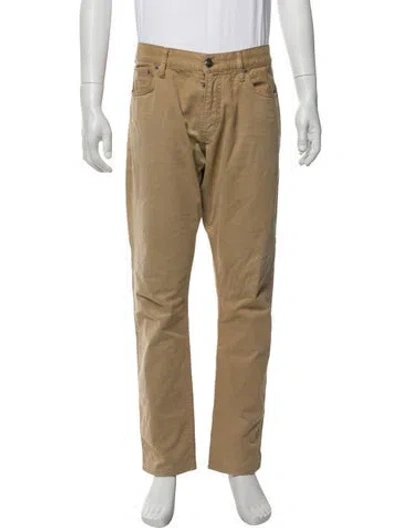 Pre-owned Ralph Lauren Chinos In Brown
