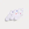 Polo Ralph Lauren Classic Ankle Sock 6-pack In White Multi