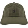 Ralph Lauren Classic Baseball Cap Green In Gold