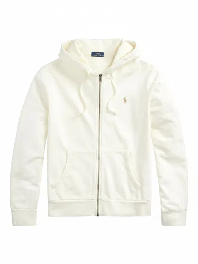 Ralph Lauren Cotton Hooded Jacket In Purple