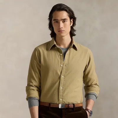 Ralph Lauren Classic Fit Brushed Flannel Shirt