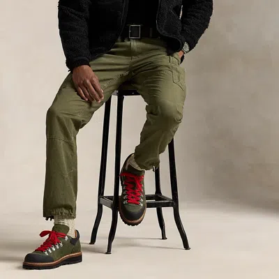 Ralph Lauren Classic Fit Canvas Cargo Pant In Green
