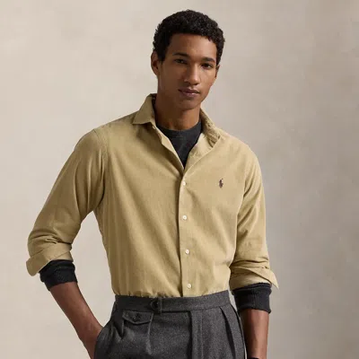 Ralph Lauren Classic Fit Corduroy Shirt In Neutral