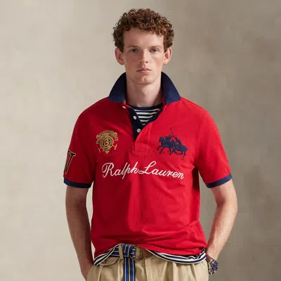 Ralph Lauren Classic Fit Crest Mesh Polo Shirt In Multi | ModeSens