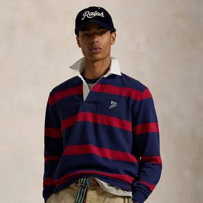 Ralph Lauren Classic Fit Embroidered Rugby Shirt