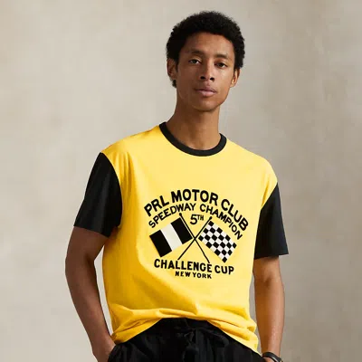 Ralph Lauren Classic Fit Jersey Graphic T-shirt In Multi