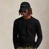 Ralph Lauren Classic Fit Jersey Long-sleeve T-shirt In Black