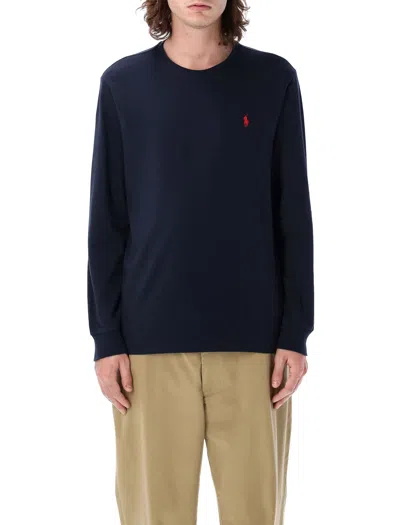 RALPH LAUREN CLASSIC FIT JERSEY LONG-SLEEVE T-SHIRT
