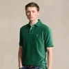 Polo Ralph Lauren Classic Fit Knit Corduroy Polo Shirt In Moss Agate