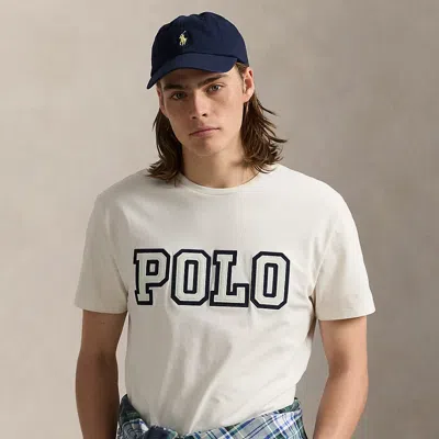 Ralph Lauren Classic Fit Logo Jersey T-shirt In Purple