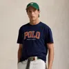 Polo Ralph Lauren Classic Fit Logo Jersey T-shirt In Cruise Navy