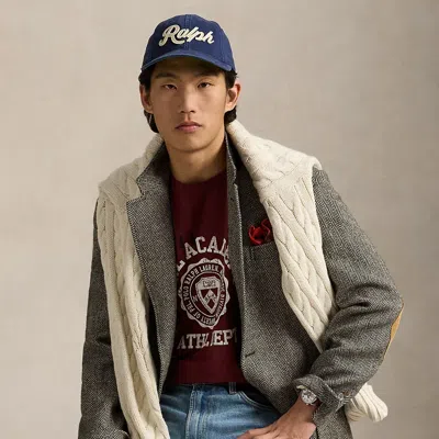 Ralph Lauren Classic Fit Logo Jersey T-shirt In Harvard Wine