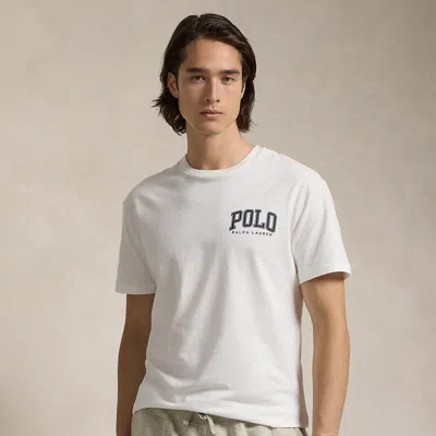 Polo Ralph Lauren Classic Fit Logo Jersey T-shirt In White