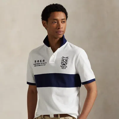 Ralph Lauren Classic Fit Mesh Graphic Polo Shirt
