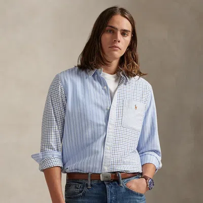 Ralph Lauren Classic Fit Oxford Fun Shirt In Blue
