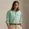 Ralph Lauren Classic Fit Oxford Shirt In Green