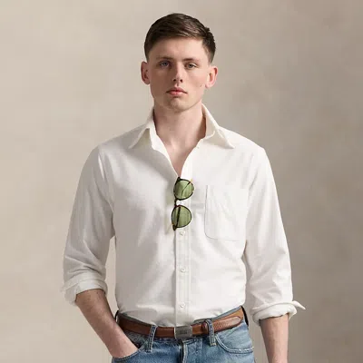 Ralph Lauren Classic Fit Oxford Shirt In White