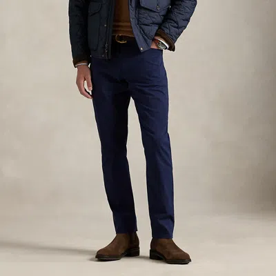 Ralph Lauren Classic Fit Performance Twill Pant In Blue