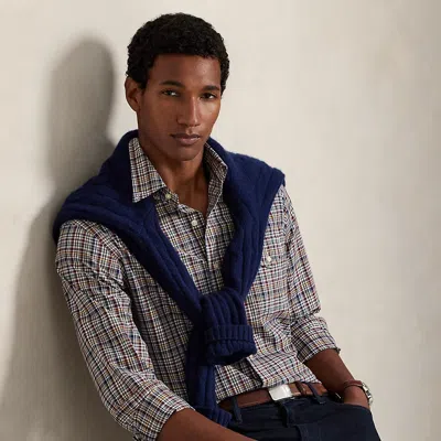 Ralph Lauren Classic Fit Plaid Poplin Shirt