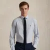 Ralph Lauren Classic Fit Plaid Stretch Poplin Shirt In Blue