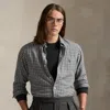 Ralph Lauren Classic Fit Plaid Twill Shirt In Gray