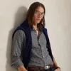Ralph Lauren Classic Fit Plaid Twill Shirt In Gray