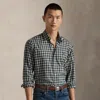 Ralph Lauren Classic Fit Plaid Twill Shirt In Multi