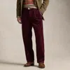 Polo Ralph Lauren Classic Fit Pleated Corduroy Pant In Bright Yellow