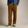 Polo Ralph Lauren Classic Fit Pleated Corduroy Pant In Brown