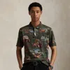 Ralph Lauren Classic Fit Polo Sportsman Polo Shirt In Green