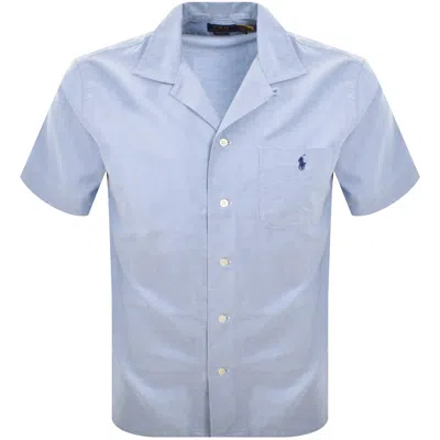 Ralph Lauren Classic Fit Short Sleeve Shirt Blue