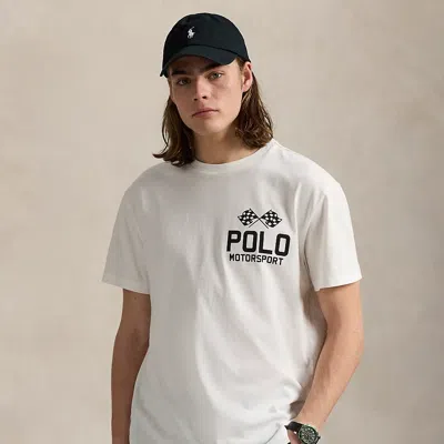 Ralph Lauren Classic Fit Slub Jersey Graphic T-shirt