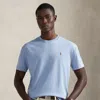 Ralph Lauren Classic Fit Soft Cotton Crewneck T-shirt In Gray
