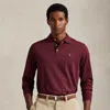 Ralph Lauren Classic Fit Soft Cotton Polo Shirt In Burgundy