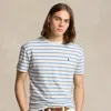 Polo Ralph Lauren Classic Fit Striped Jersey T-shirt In Nevis/vessel Blue