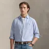 Ralph Lauren Classic Fit Striped Oxford Shirt In Blue Multi