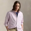 Ralph Lauren Classic Fit Striped Oxford Shirt In Pink Multi