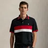 Ralph Lauren Classic Fit Striped Soft Cotton Polo In Multi