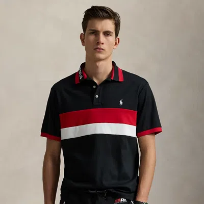 Ralph Lauren Classic Fit Striped Soft Cotton Polo In Multi