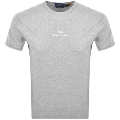 Ralph Lauren Classic Fit T Shirt Heather Grey In Gray